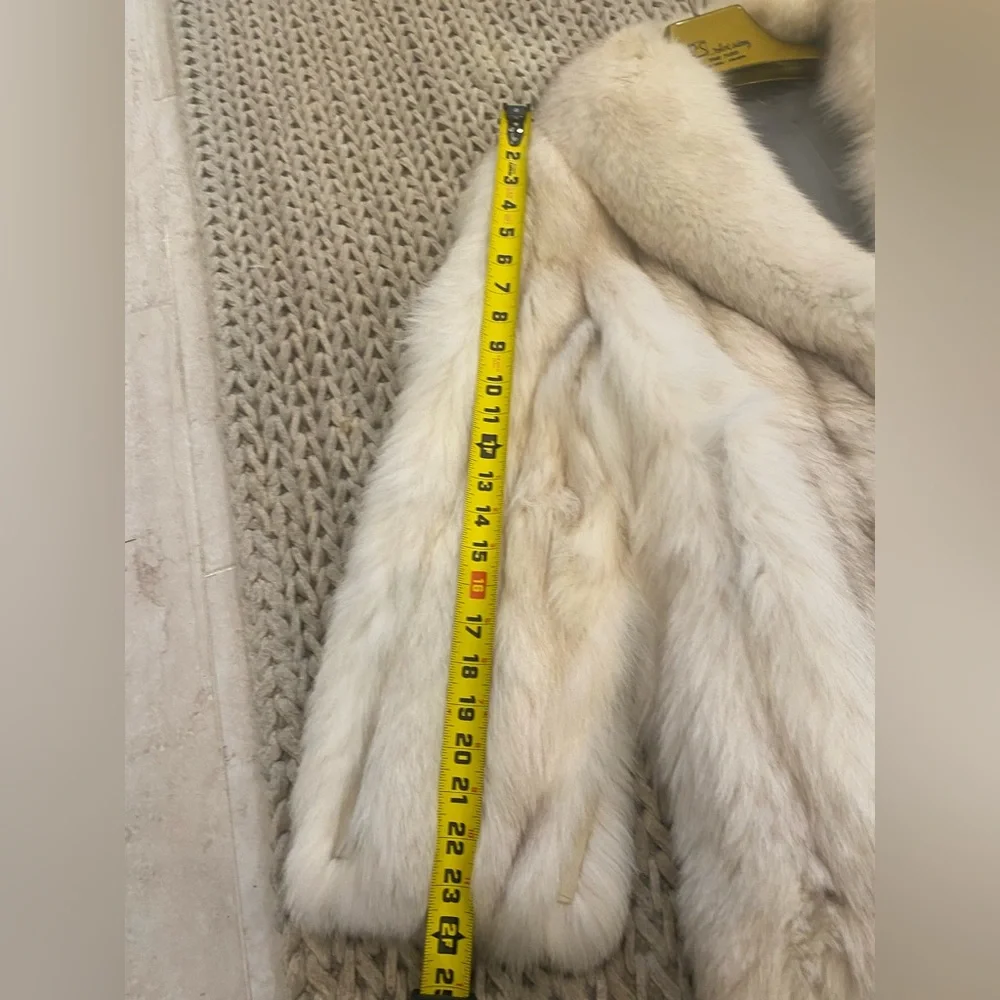 Robert Sidney Fine Furs Luxurious Cream Teddy Jacket - Picture 8 of 9